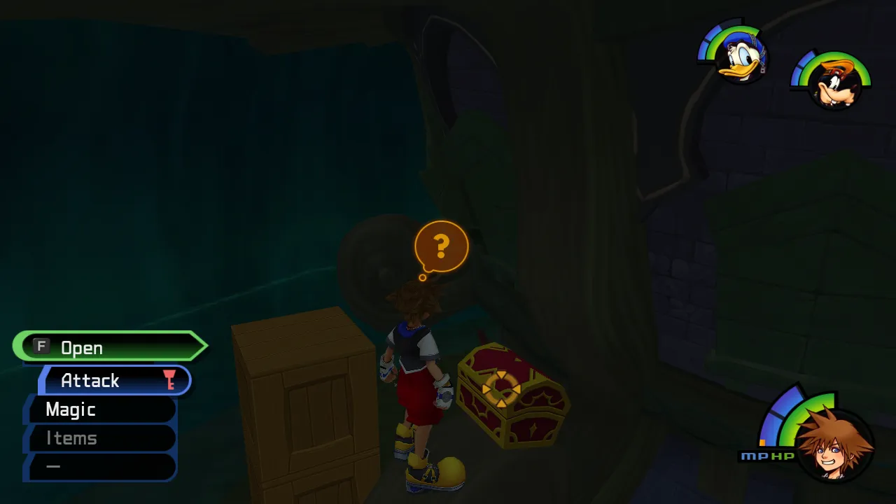 Traverse Town Mystical House Yellow Trinity Chest